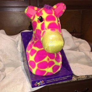 COPY - NEW in Box - Justice Zebra Giraffe Wall Art Plush Style my Room Doll Pin…